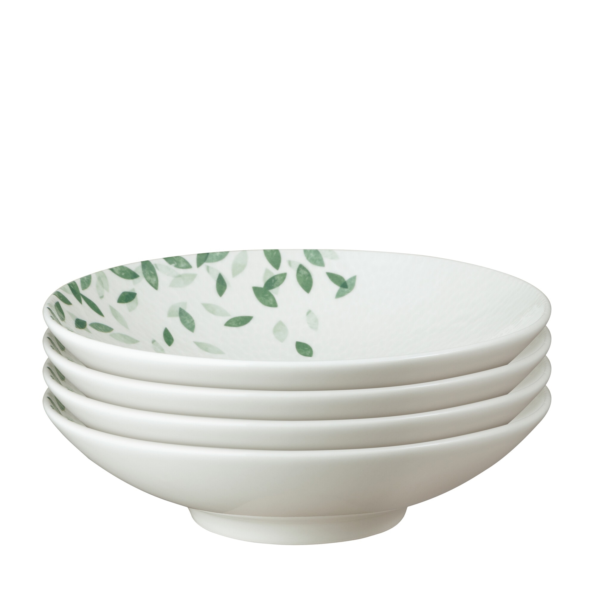 Product photograph of Porcelain Greenhouse Pasta Bowl Set Of 4 from Denby Retail Ltd